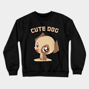 Limited Edition - Cool Cute Dog Illustration T-Shirt Crewneck Sweatshirt